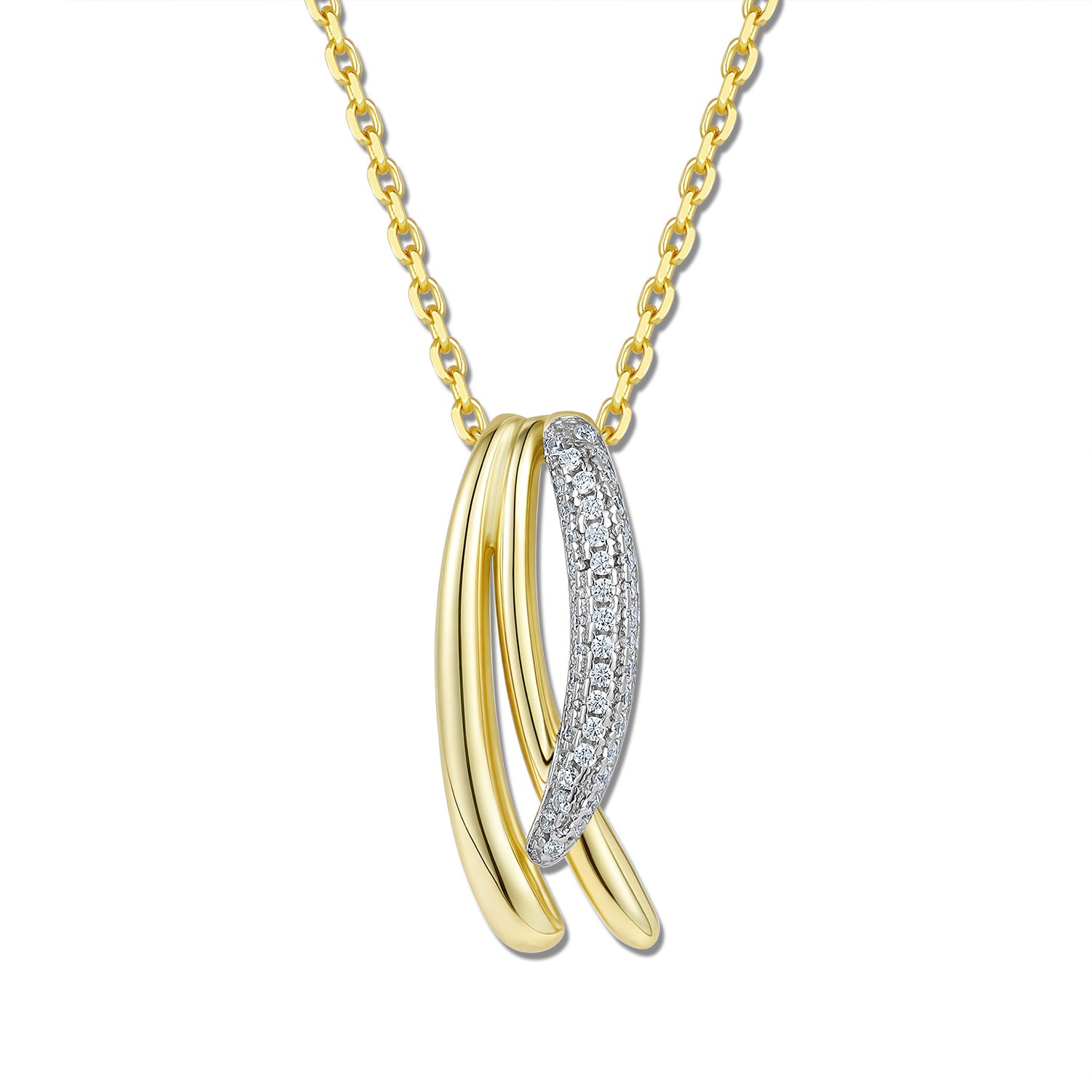Collier „Triple Elegance“ – aus 925 Silber