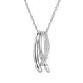 Collier „Triple Lunar Glow“ – aus 925 Silber