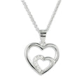 Collier „Two Hearts“ – aus 925 Sterling Silber