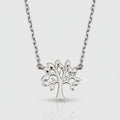 Collier „White Tree of Life“ – 585er Weißgold (14Kt)