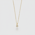 Diamant-Collier „Golden Glow“ – 14k Gelbgold (0,05 ct)