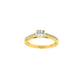 Diamant-Ring „Golden Majesty“ – 18k Gelbgold