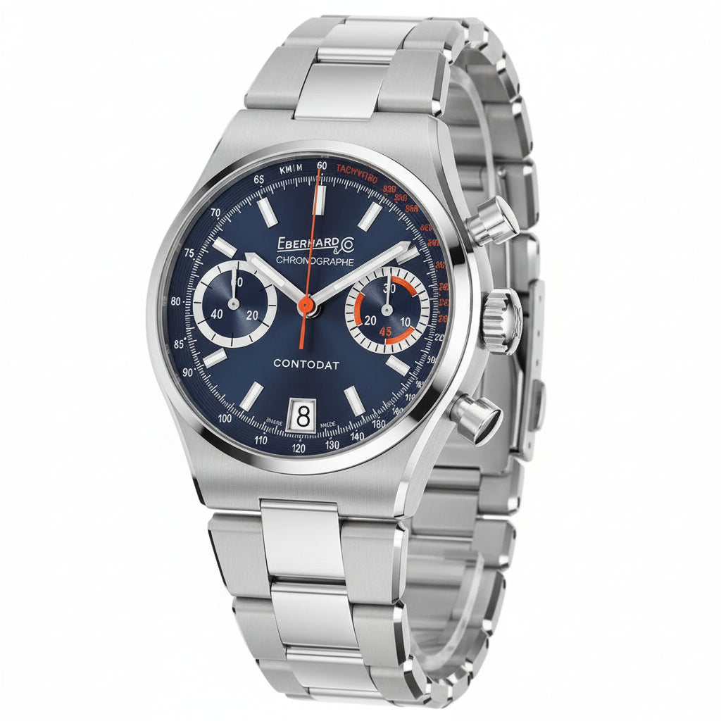EBERHARD & CO. CONTODAT CHRONOGRAPHE – BLUE DIAL