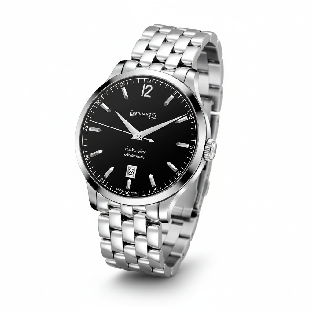 EBERHARD & CO. EXTRA-FORT AUTOMATIC – BLACK DIAL