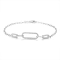 Gliederarmband „Arctic Link Gallery“ – aus rhodiniertem 925er Sterling Silber