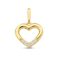 Gold-Anhänger „Five Stars“ – 585er Gelbgold