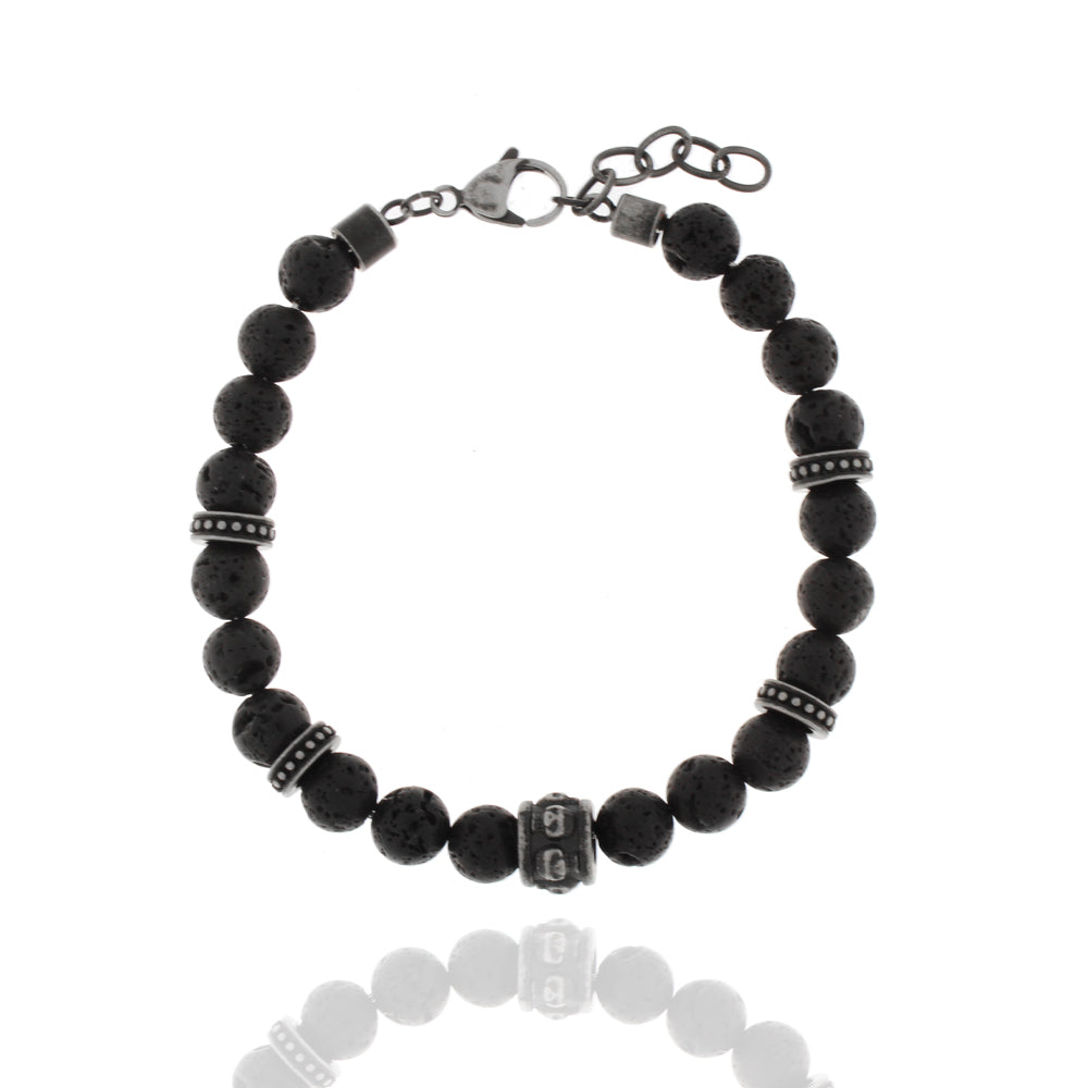 Herren-Armband „Iron Magma Core“