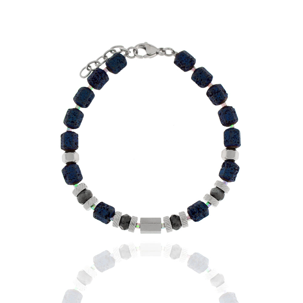 Herren-Armband „Iron Mineral Abyss“