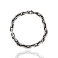Herren-Gliederarmband „Iron Block Chain“