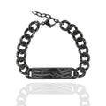 Herren-ID-Armband „Iron Tectonic“