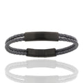 Herren-ID-Armband „Iron Urban Slate“
