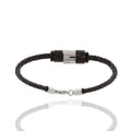 Herren-Lederarmband „Iron Timber Bond“