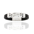 Herren-Lederarmband „Iron Vector Prime“