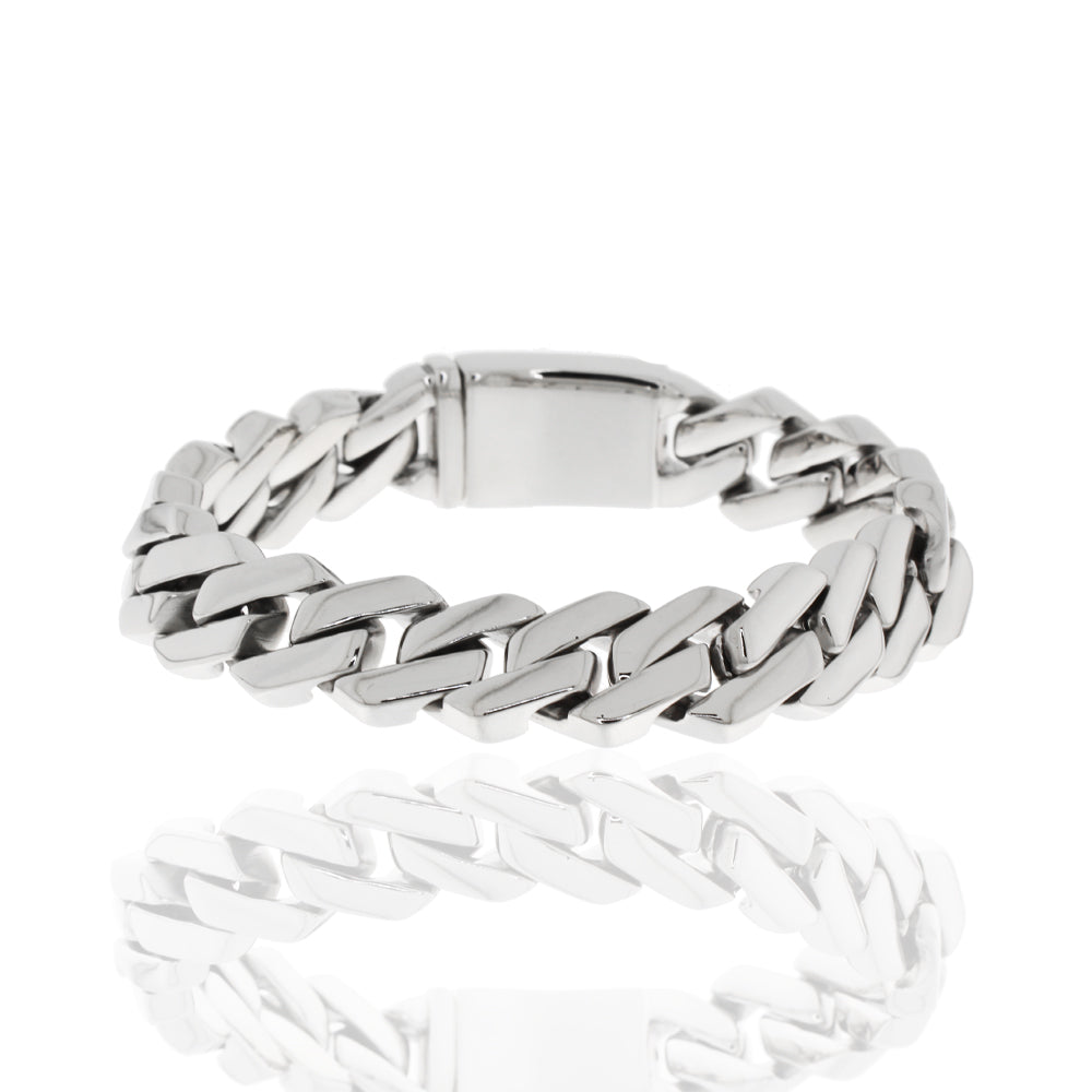Herren-Panzerarmband „Iron Monolith Curb“