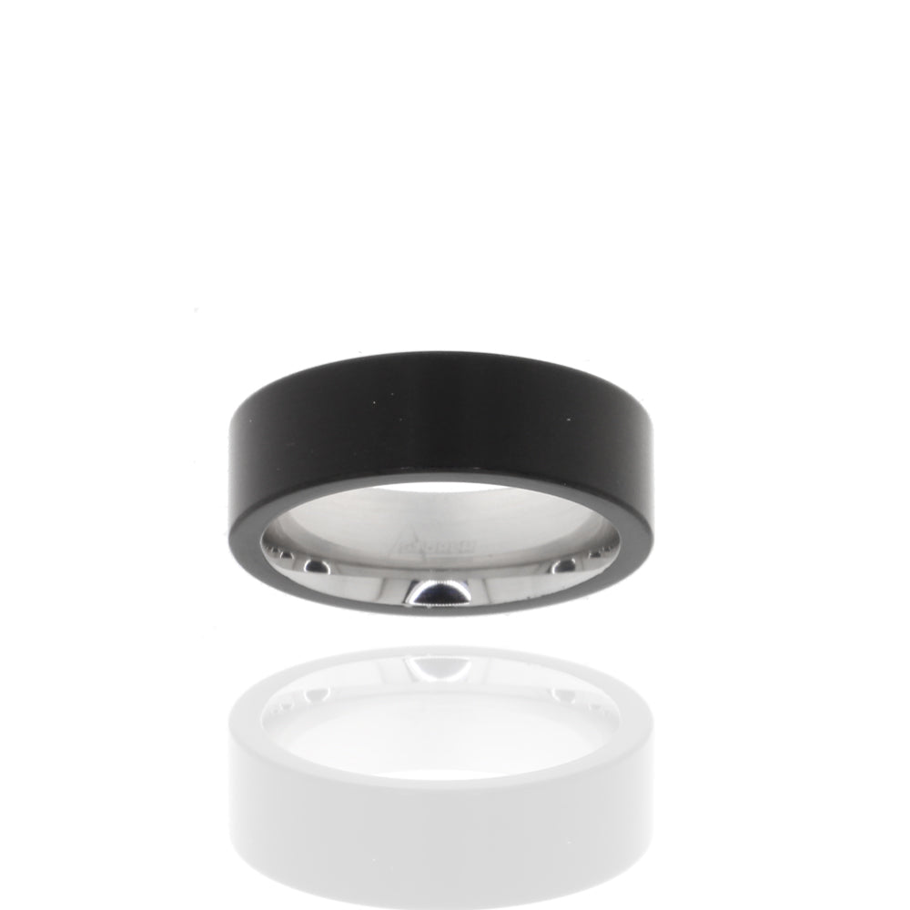 Herren-Ring „Iron Midnight Core“