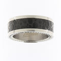 Herren-Ring „Iron Textured Orbit“