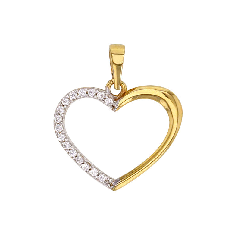 Herzanhänger „Infinite Glow“ – 750er Gold