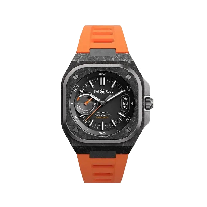 Hightech-Avantgarde BELL & ROSS BR-X5 Carbon Orange Limited Edition