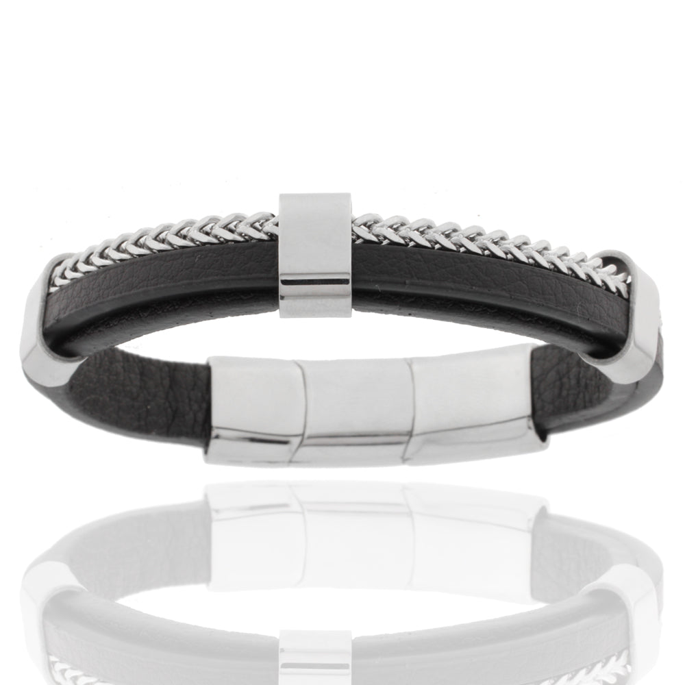 Hybrid-Armband „Iron Steel Layer“