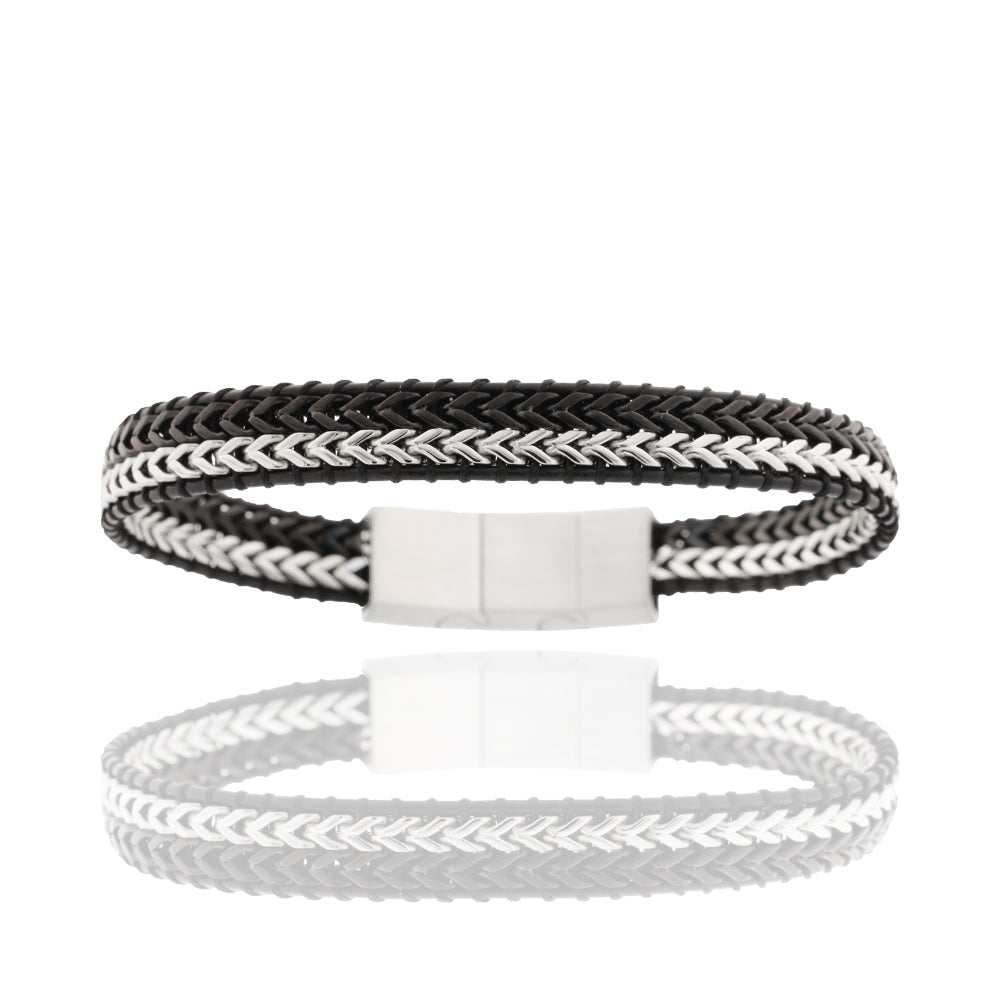 Hybrid-Armband „Iron Triple Horizon“