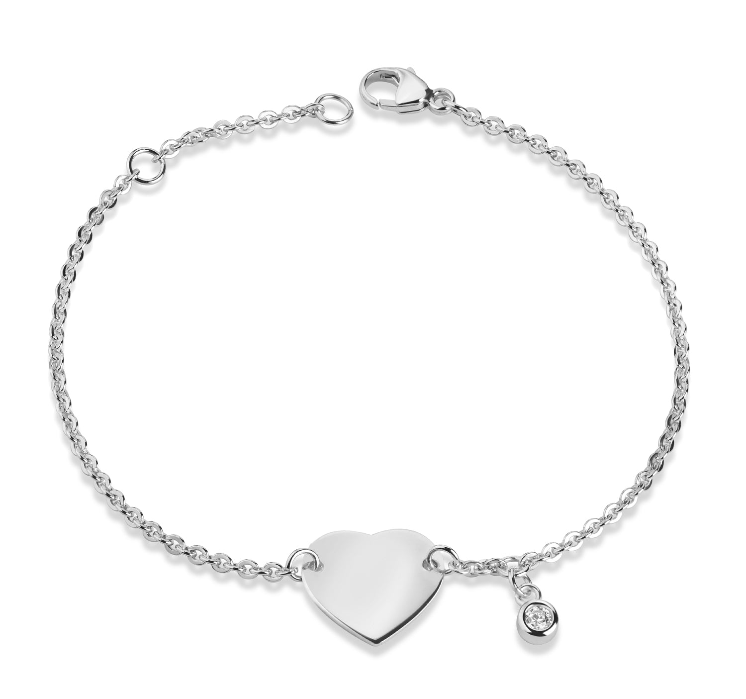 ID-Armband „Arctic Heart Identity“ – aus 925er Sterling Silber