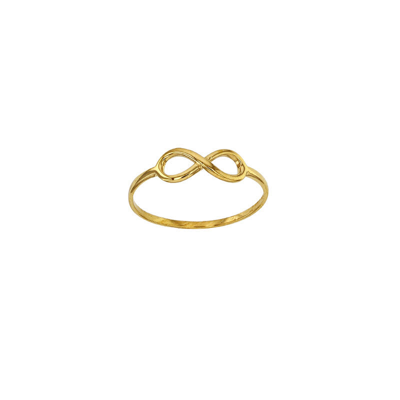 Infinity-Ring „Pure Bond“ – 18k Gelbgold