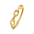 Kettenring „Linked Harmony“ – 14Kt Gelbgold