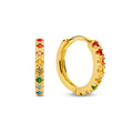 Klappcreolen „Chroma Joy“ – 14Kt Gold