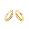 Klappcreolen „Essential Gloss“ – 14Kt Gold