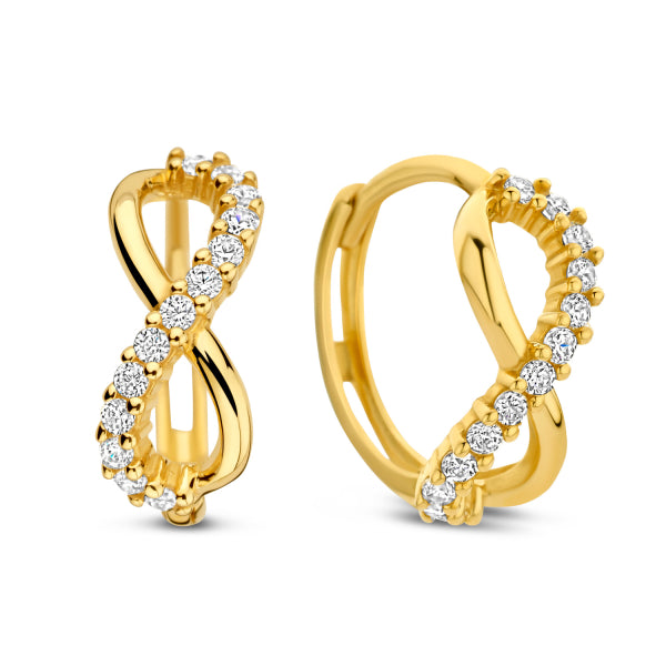 Klappcreolen „Eternal Brilliance“ – 14Kt Gold