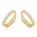 Klappcreolen „Infinity Line“ – 14Kt Gold