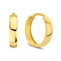 Klappcreolen „Mirror Gloss“ – 14Kt Gold