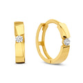 Klappcreolen „Prism Glow“ – 14Kt Gold