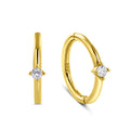 Klappcreolen „Pure Accent“ – 14Kt Gold