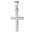Kreuzanhänger „Arctic Pure Essential“ – Rhodiniertes 925er Sterling Silber