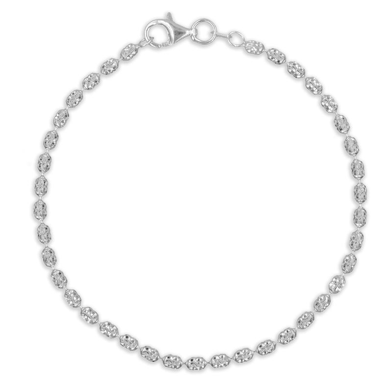 Kugelarmband „Arctic Sparkle“ – aus 925er Sterling Silber