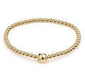 Kugelarmband „Golden Focal“ – aus vergoldetem 925er Silber