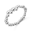 Kugelring „Lunar Spherique“ – aus rhodiniertem 925 Sterling Silber