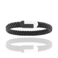 Lederarmband „Iron Interlace Unity“