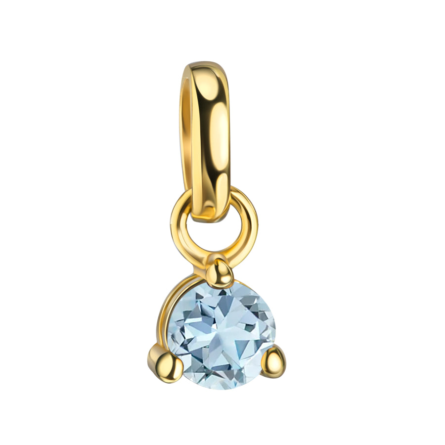 Gold-Anhänger „Geburtsstein“ – aus 585er Gelbgold
