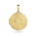 Medaillon „Navigator“ – aus 5 Milliemes vergoldetem 925er Sterling Silber