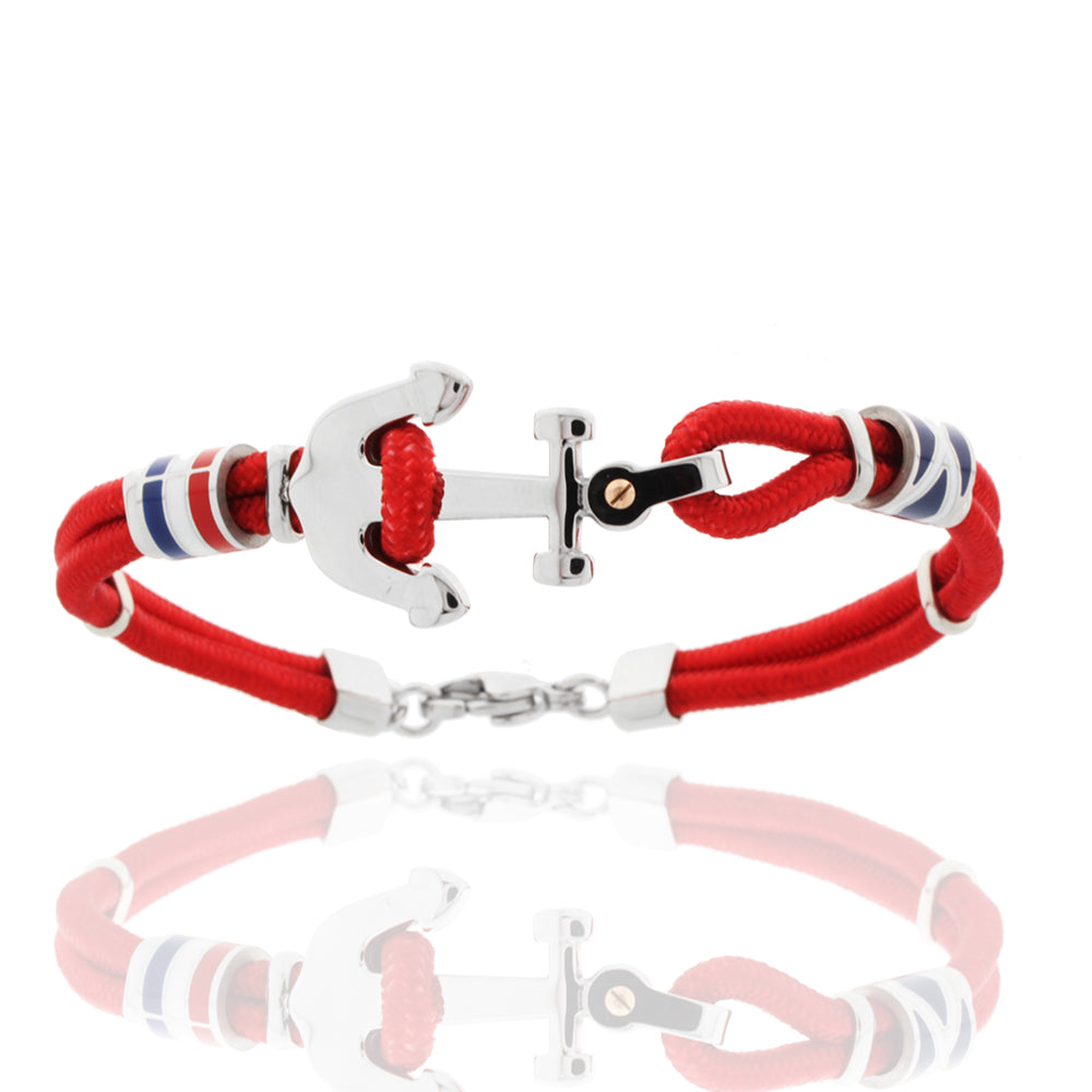 Nautik-Armband „Iron Anchor Navigator“