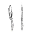 Ohrhänger „Arctic Drop“ – aus rhodiniertem 925er Sterling Silber