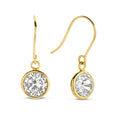 Ohrhänger „Luminous Drop“ – 14Kt Gold