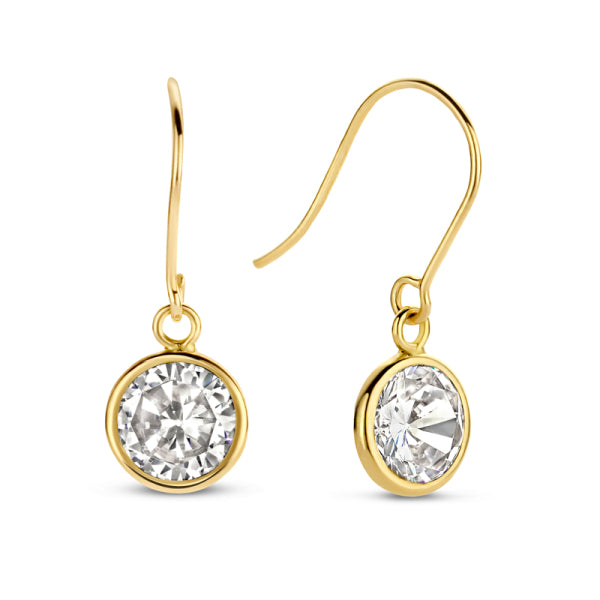 Ohrhänger „Luminous Drop“ – 14Kt Gold
