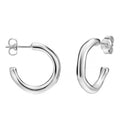 Ohrstecker „Arctic Curve“ – Hochglanzpoliertes 925er Sterling Silber