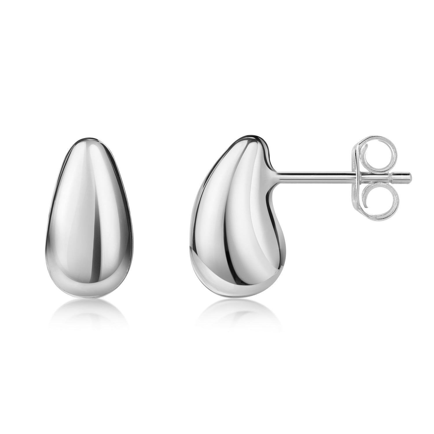 Ohrstecker „Arctic Drop“ – Hochglanzpoliertes 925er Sterling Silber