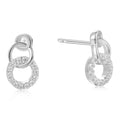 Ohrstecker „Arctic Eternal“ – aus rhodiniertem 925er Sterling Silber