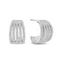 Ohrstecker „Arctic Galaxy“ – aus rhodiniertem 925er Sterling Silber