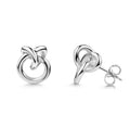 Ohrstecker „Arctic Infinite“ – Hochglanzpoliertes 925er Sterling Silber